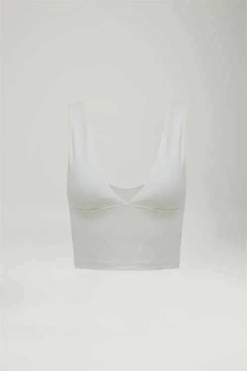 [AA x Hanli] Making Waves Longline Bra in Shell