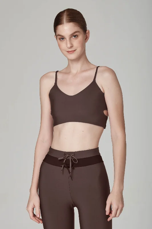 Cherry On Top Coffee Sports Bra