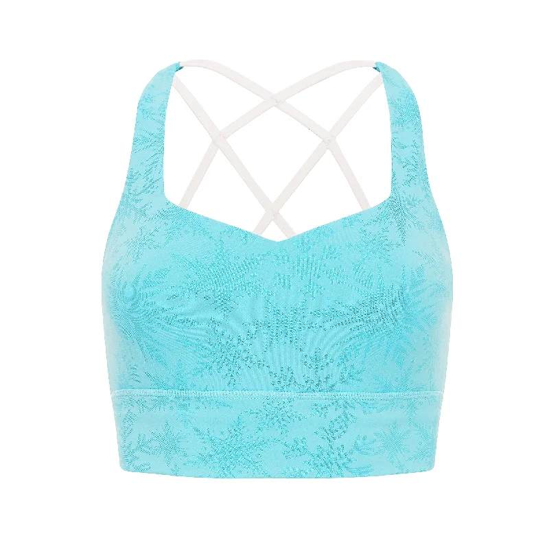 Snowflake Queen Sports Bra