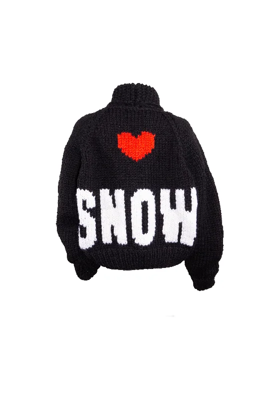 Heart Snow Cardi