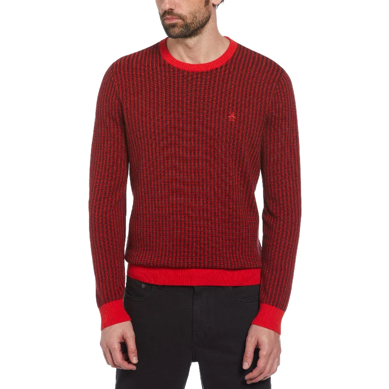 Tonal Jacquard Sweater